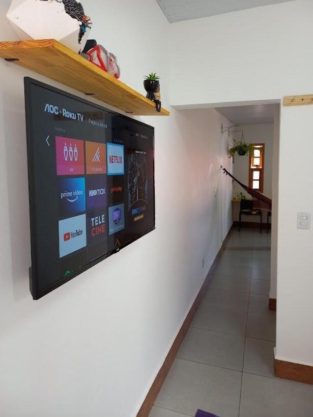 Casinha Aconchegante No Centro De Bonito I Tv, Ar-Condicionado, Bicicletas, Rede, Cozinha E Wi-Fi 20Mb Villa Kültér fotó